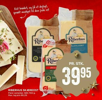 MENY Riberhus skæreost tilbud