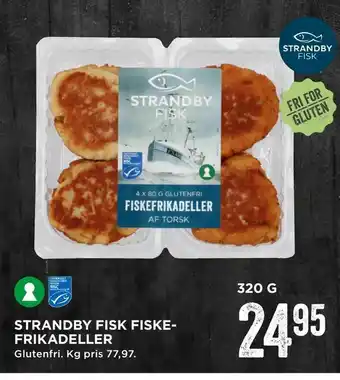 MENY Strandby fisk fiske­frikadeller tilbud