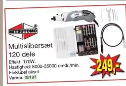 Harald Nyborg MITSUTOMO Multislibersæt 120 dele tilbud