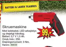 Harald Nyborg MITSUTOMO Skruemaskine tilbud