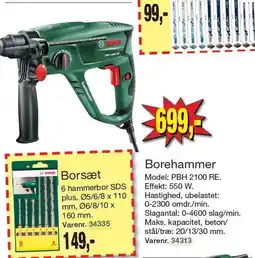 Harald Nyborg BOSCH Borehammer tilbud