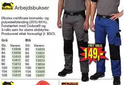 Harald Nyborg Arbejdsbukser tilbud