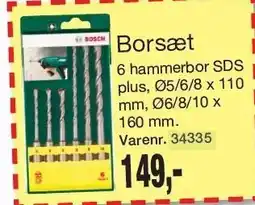 Harald Nyborg BOSCH Borsæt tilbud