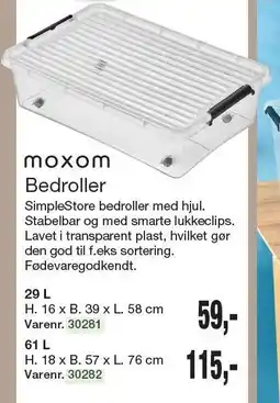 Harald Nyborg Moxom Bedroller tilbud