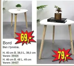 Harald Nyborg Bord tilbud