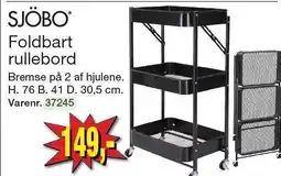 Harald Nyborg SJÖBO Foldbart rullebord tilbud