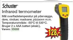 Harald Nyborg Schuster Infrarød termometer tilbud