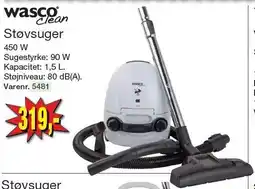 Harald Nyborg Wasco Clean Støvsuger tilbud