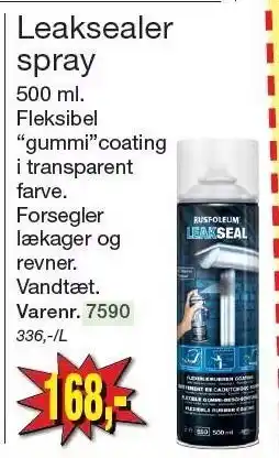 Harald Nyborg Leaksealer spray tilbud