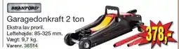 Harald Nyborg BRANFORD Garagedonkraft 2 ton tilbud
