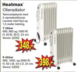 Harald Nyborg Heatmax Olieradiator tilbud