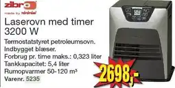Harald Nyborg Zibro Laserovn med timer 3200 W tilbud