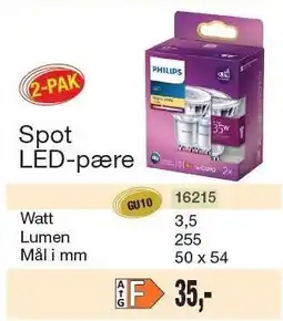 Harald Nyborg Spot LED-pære tilbud