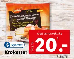 Lidl Kroketter tilbud