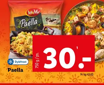 Lidl Paella tilbud