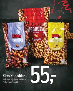 Føtex KIMS XL nødder tilbud