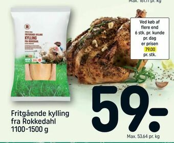 REMA 1000 Fritgående kylling fra Rokkedahl tilbud