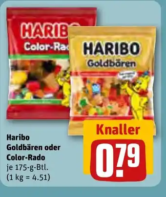 REWE HARIBO Goldbären Oder Color-rado tilbud