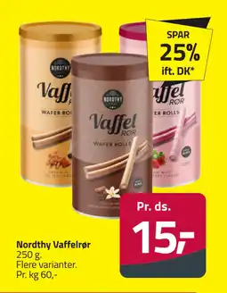 Fleggaard Nordthy Vaffelrør tilbud