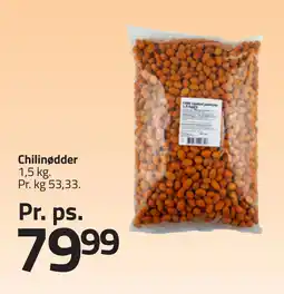 Fleggaard Chilinødder tilbud