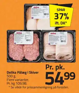 Fleggaard Delika Pålæg i Skiver tilbud