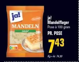 Otto Duborg ja! Mandelflager tilbud