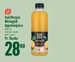 Min Købmand GOD MORGEN Økologisk Appelsinjuice tilbud