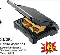 Harald Nyborg Panini-/bordgrill tilbud
