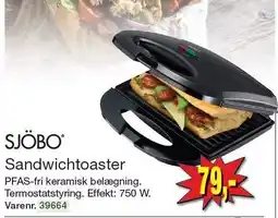 Harald Nyborg Sandwichtoaster tilbud