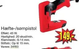 Hæfte-/sømpistol