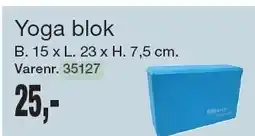 Harald Nyborg Yoga blok tilbud