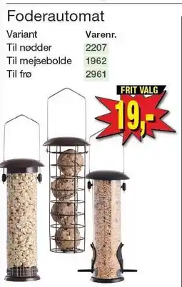 Harald Nyborg Foderautomat tilbud