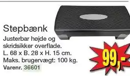 Harald Nyborg Stepbænk tilbud