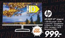 Bilka HP M27f 27 skærm tilbud