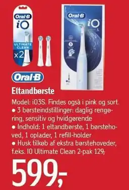 Føtex Oral-B Eltandbørste tilbud