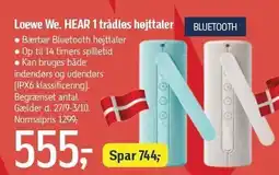 Føtex Loewe We. HEAR 1 trådløs højttaler tilbud