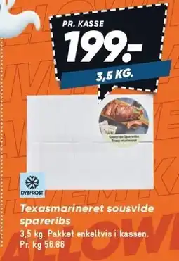 Bilka Texasmarineret sousvide spareribs tilbud