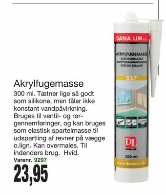 Harald Nyborg Akrylfugemasse tilbud