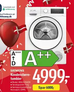 Føtex Kondenstørretumbler tilbud