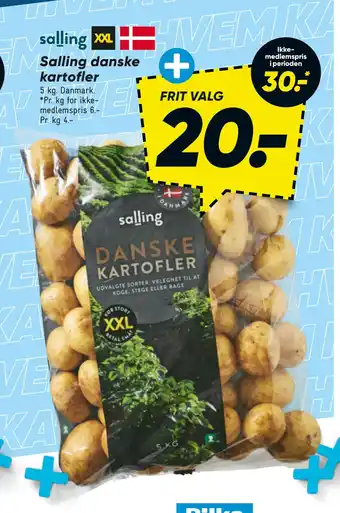 Bilka Salling danske kartofler tilbud