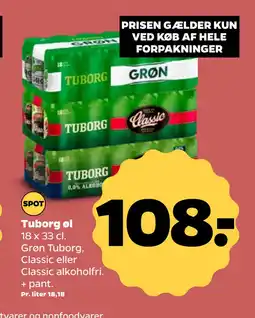 Netto Tuborg øl tilbud