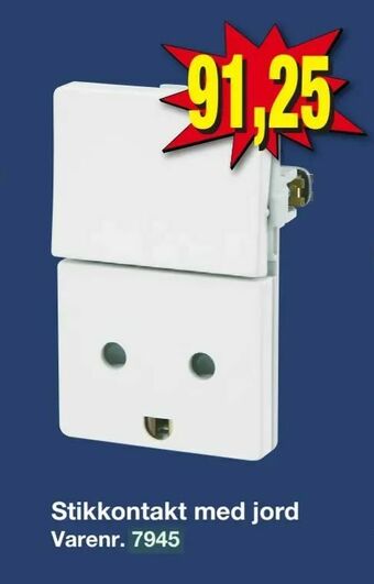 Harald Nyborg Stikkontakt med jord tilbud