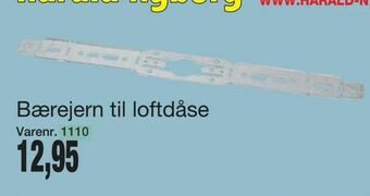 Harald Nyborg Bærejern til loftdåse tilbud