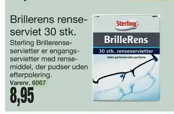 Harald Nyborg Brillerens rense serviet tilbud