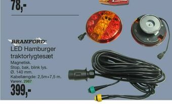 Harald Nyborg LED Hamburger traktorlygtesæt tilbud