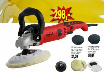 Harald Nyborg Polermaskine 1050 W tilbud