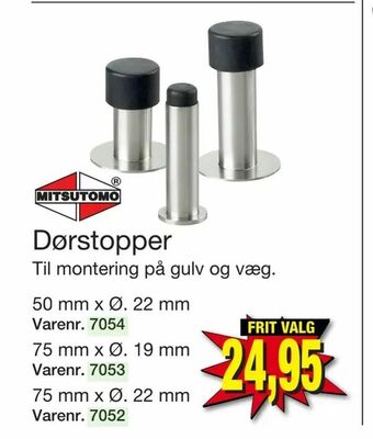 Harald Nyborg Dørstopper tilbud