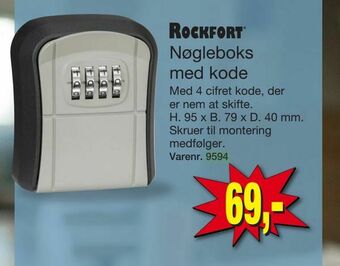 Harald Nyborg Nøgleboks med kode tilbud