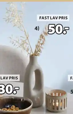 JYSK INGEMAR VASE tilbud