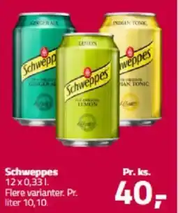 Fleggaard Schweppes tilbud